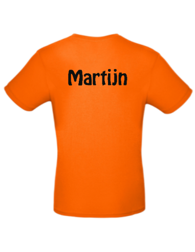 T shirt oranje